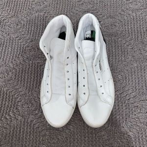 Adidas white sneakers